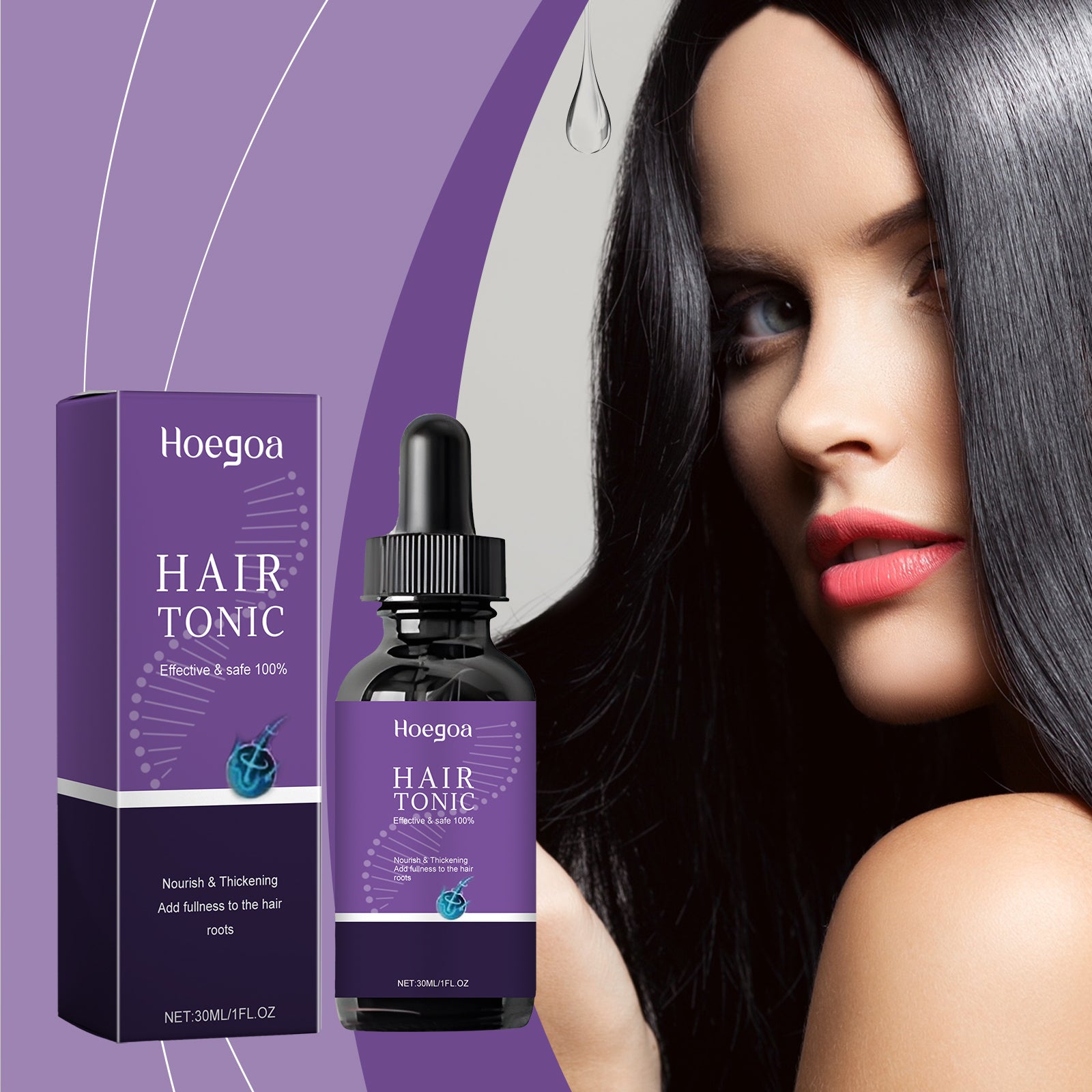 Hoegoa Hair Care Essence Strengthens Hair, Volumizes And Moisturizes Scalp And Root Care Essence