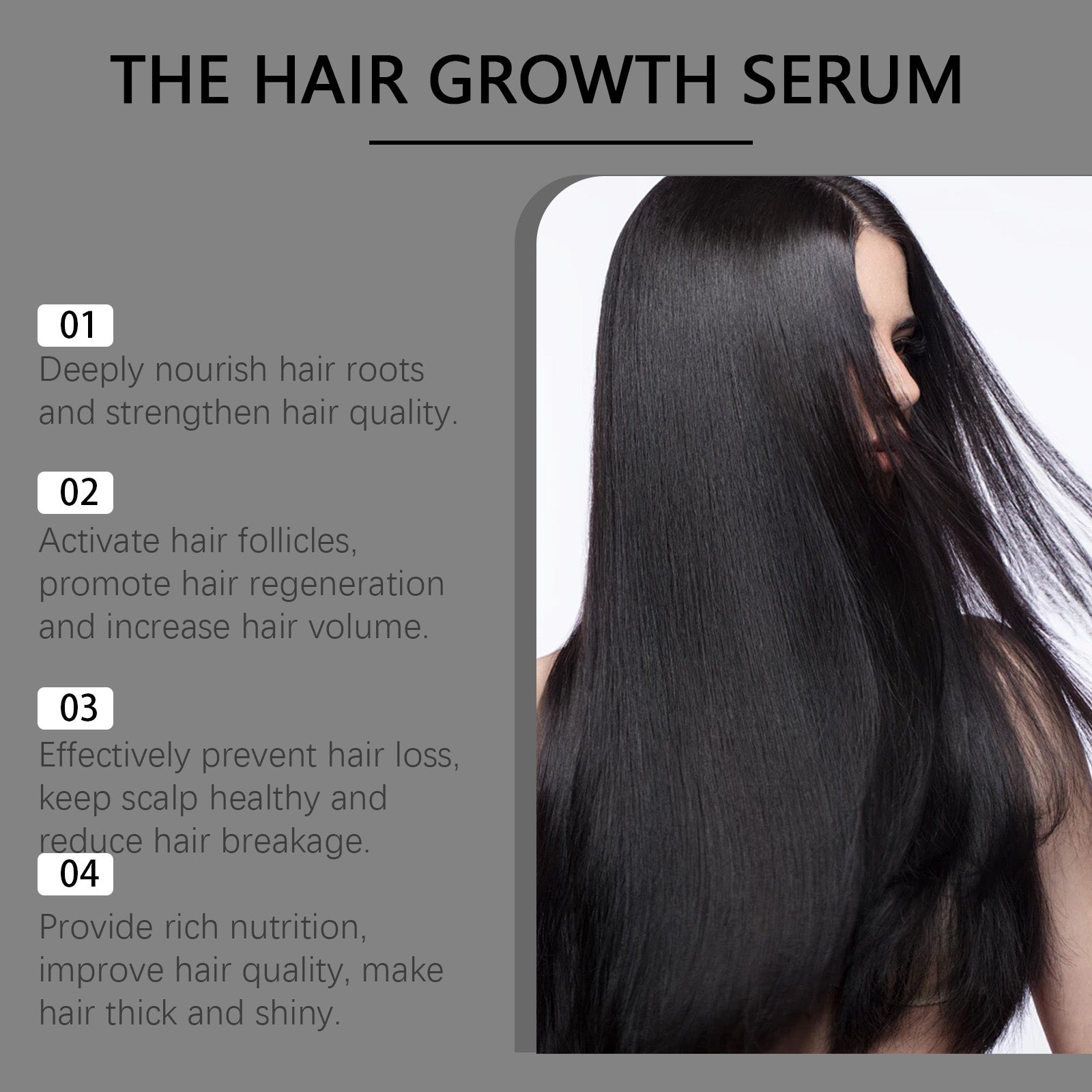 Hoegoa Hair Care Serum Nourishes Hair Follicles, Moisturizes Scalp, And Rejuvenates Hair