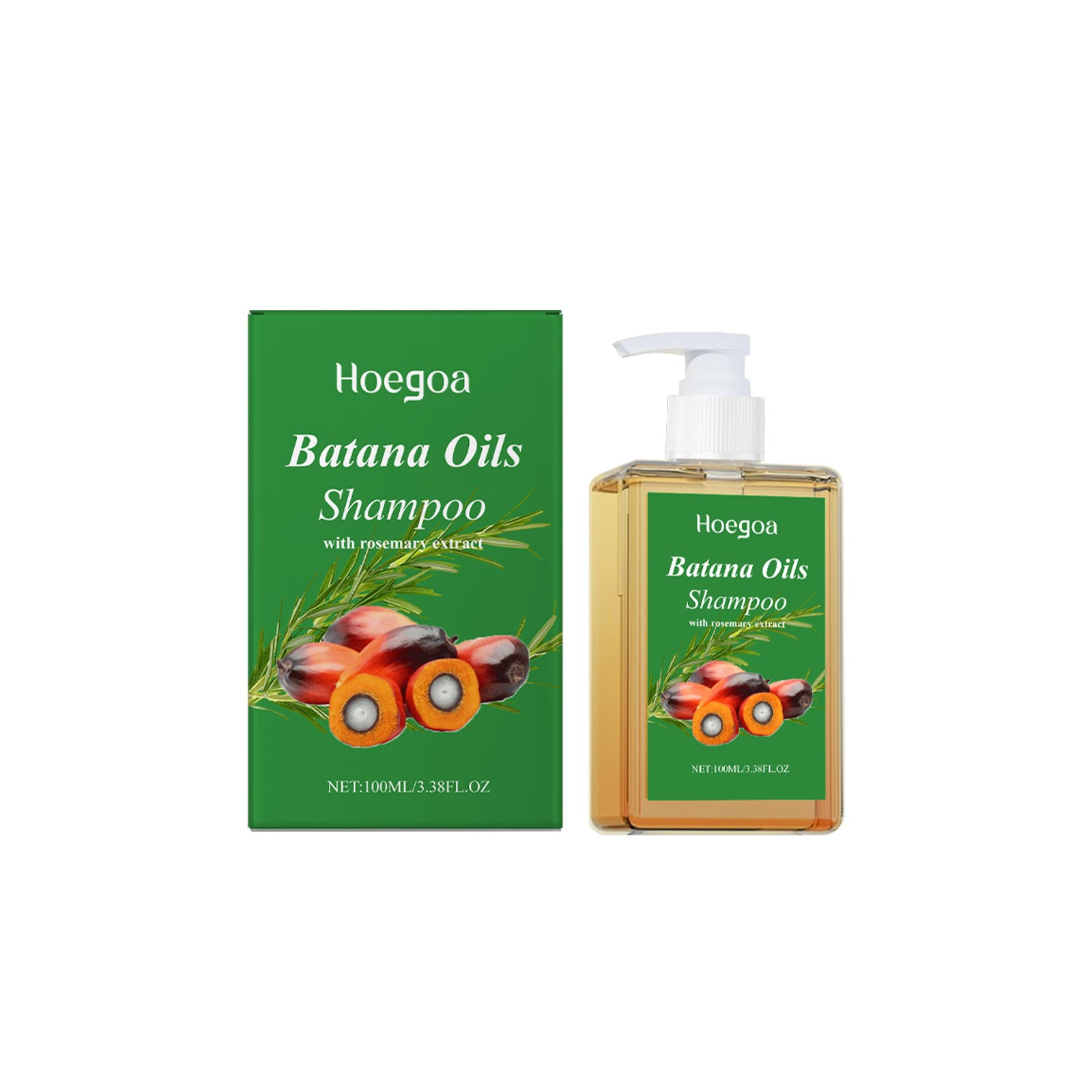 Hoegoa Batana Hair Care Shampoo, With Its Mild Ingredients, Cleanses The Hair, Making It Light, Smooth And Nourishing