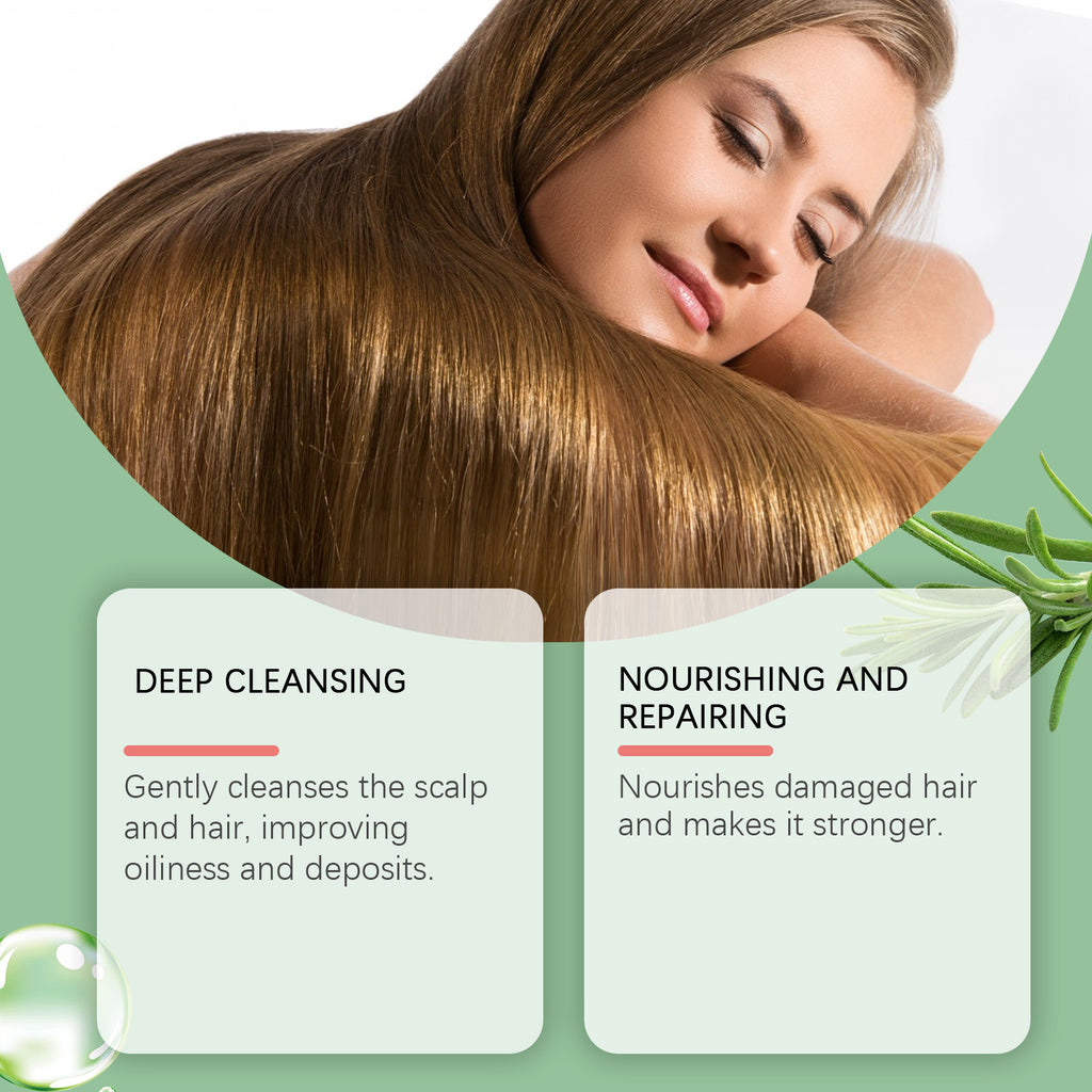 Hoegoa Batana Hair Care Shampoo, With Its Mild Ingredients, Cleanses The Hair, Making It Light, Smooth And Nourishing