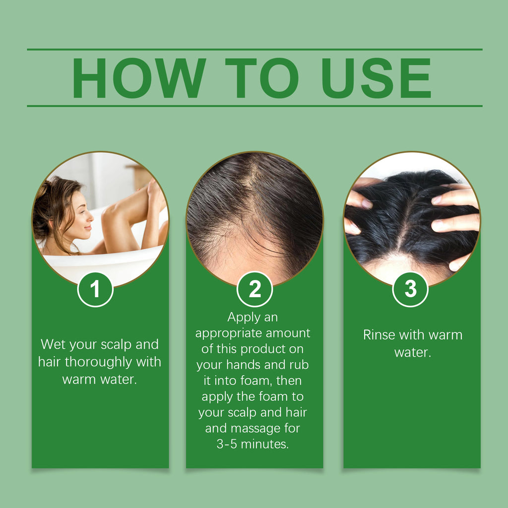 Hoegoa Batana Hair Care Shampoo, With Its Mild Ingredients, Cleanses The Hair, Making It Light, Smooth And Nourishing