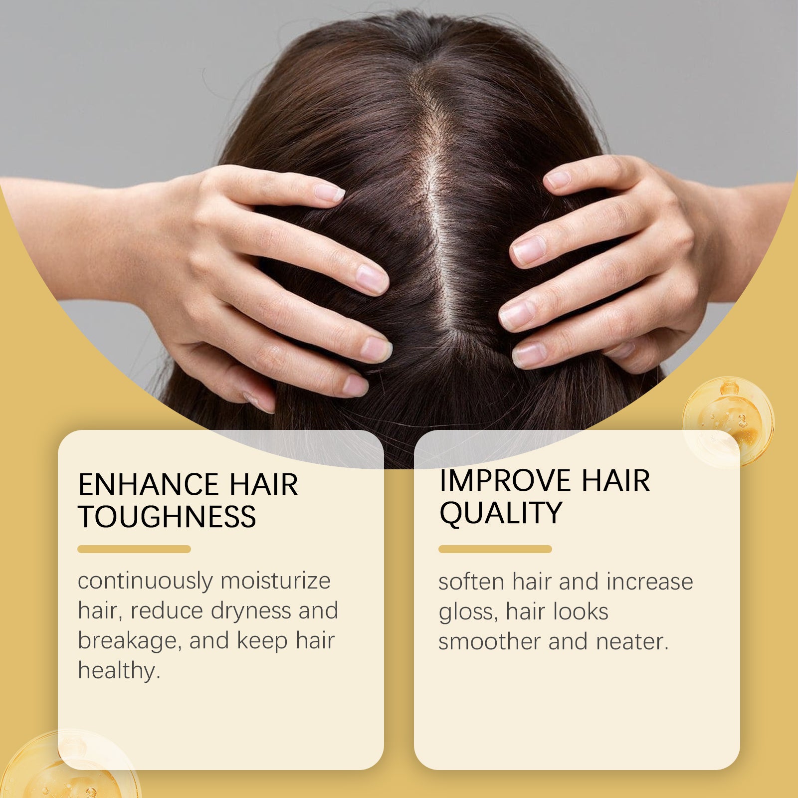 Hoegoa Nourishing Hair Care Cream, Nourishing Scalp Care Cream Moisturizing And Moisturizing Gentle Care Cream
