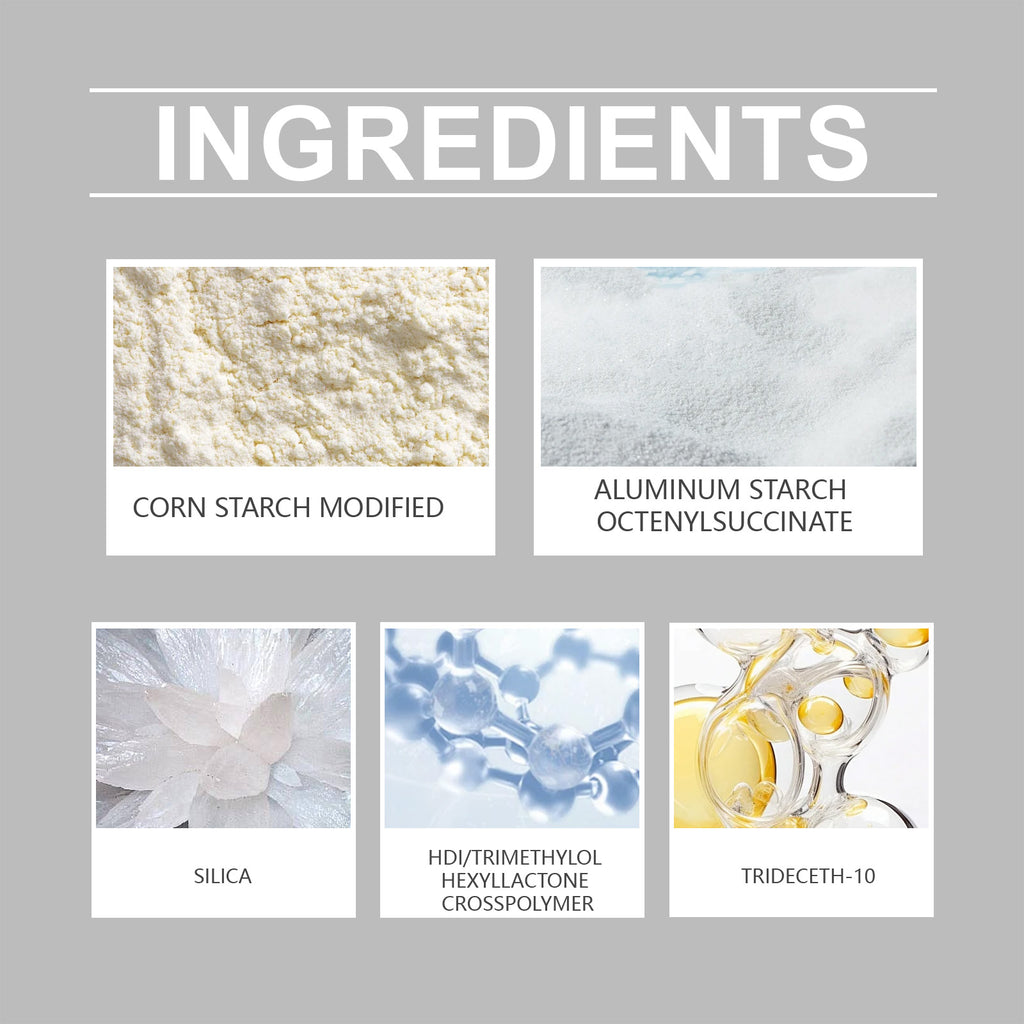 Hoegoa Volumizing Setting Powder, Mild Ingredients Leave-In Fluffy Oil Control Fresh And Long-Lasting Setting Powder