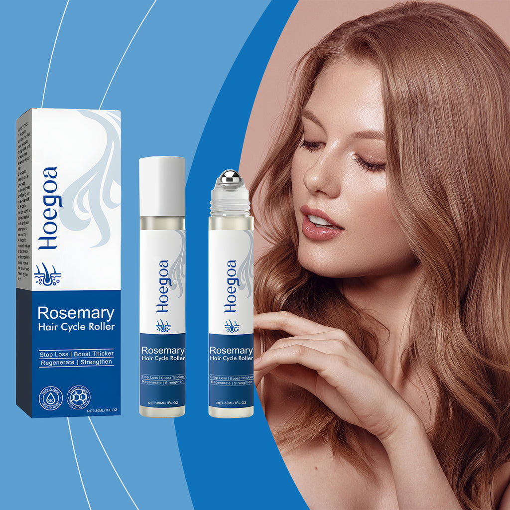 Hoegoa Hair Roller Essence Moisturizes The Scalp, Provides Moisturizing, Softening, Brightening And Daily Massage Essence For Hair Care