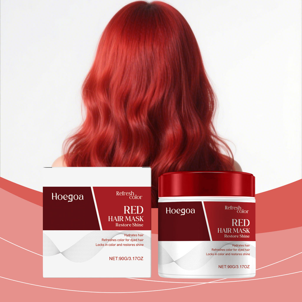 Hoegoa Moisturizing Hair Mask Nourishes Hair, Smoothens Hair Strands, Leaves Dry And Frizzy Hair With A Refreshing Fragrance