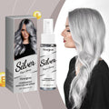 Hoegoa Silver Gray Hair Spray, Long-Lasting Moisturizing, Nourishing, Plant Extraction Hair Care Fashion Hair Color