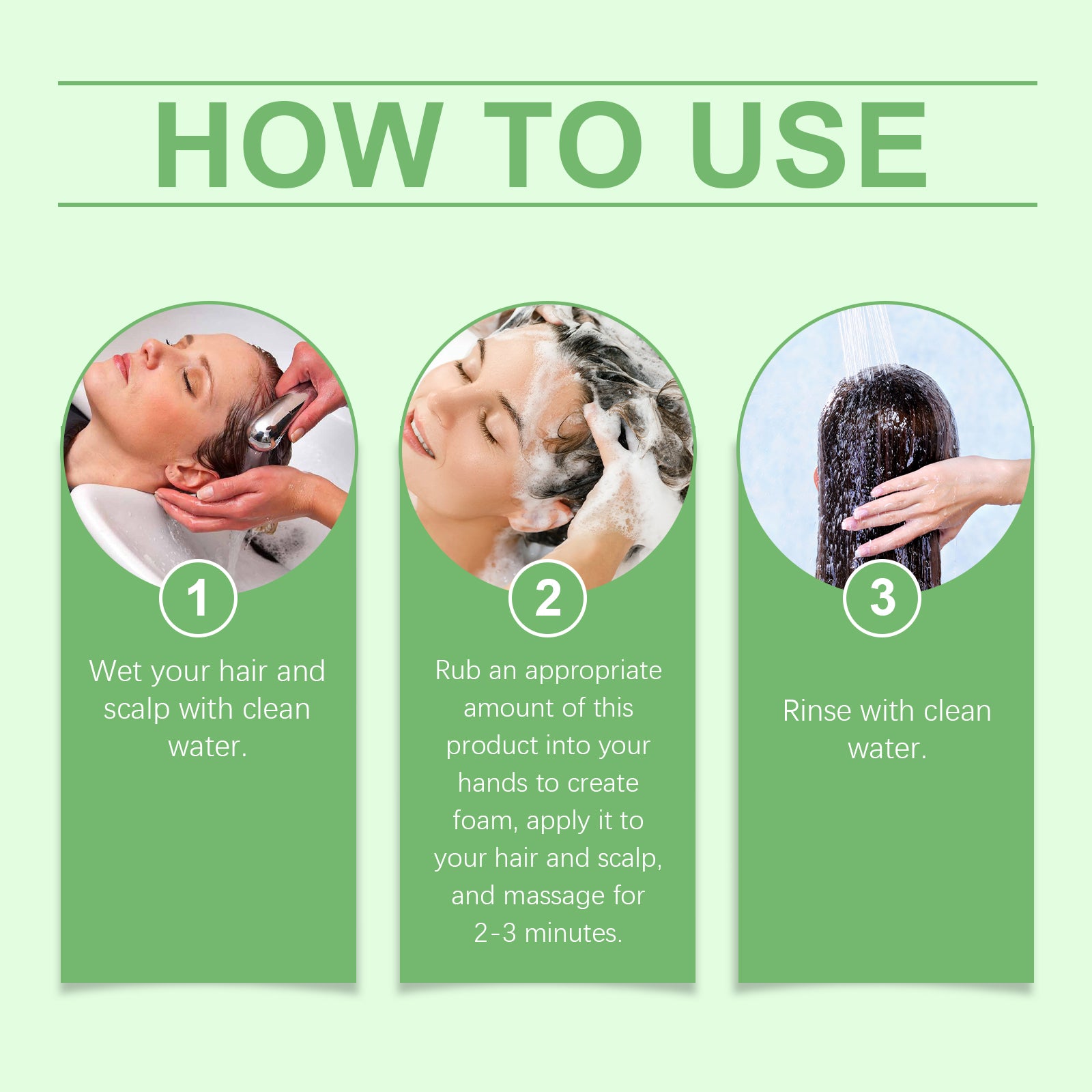 Hoegoa Rosemary Thickening Shampoo, Plant-Based Oil Control Nourishing Moisturizing Repair Fluffy Refreshing Shampoo