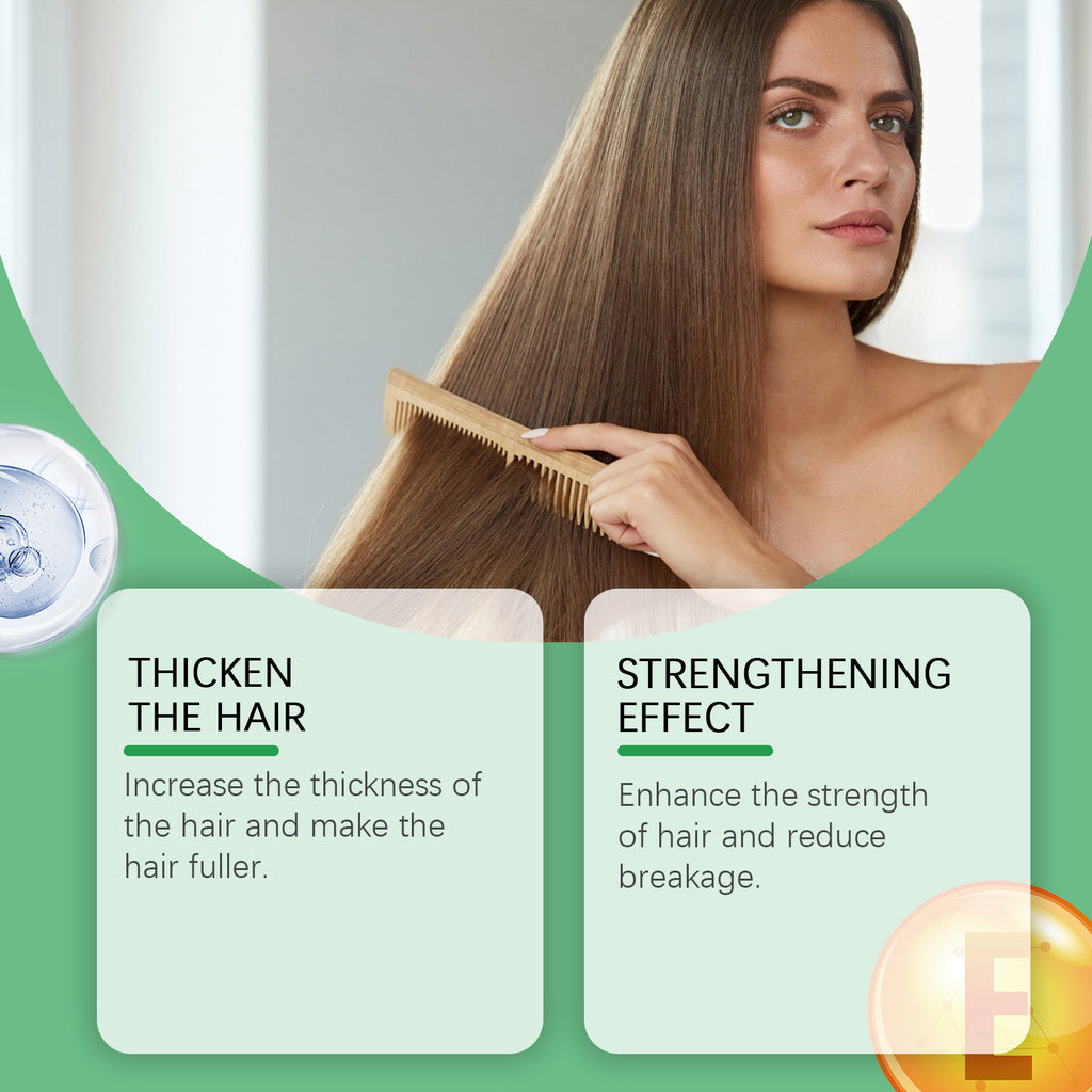 Hoegoa Rosemary Thickening Shampoo, Herbal Essence Nourishes And Restores Hair And Oil Control Fluffy Shampoo