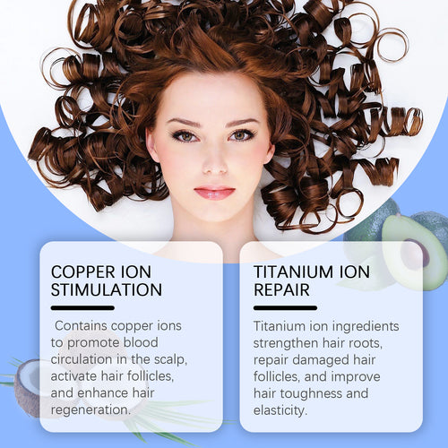 Hoegoa Copper Peptide Hair Serum, Nourishes Scalp, Nurses Roots, Restores Fluffy And Strong Hair